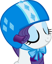 Size: 6611x8190 | Tagged: safe, artist:pink1ejack, rarity, pony, unicorn, the cart before the ponies, absurd resolution, eyes closed, helmet, simple background, solo, that was fast, transparent background, vector