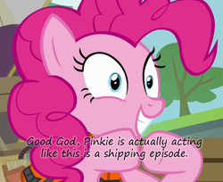 Size: 800x652 | Tagged: safe, edit, edited screencap, screencap, pinkie pie, earth pony, pony, pinkie apple pie, insane pony thread, shipping, solo