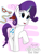 Size: 1106x1454 | Tagged: safe, artist:syruph, rarity, pony, unicorn, glasses, measuring tape, solo