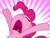 Size: 178x135 | Tagged: safe, pinkie pie, earth pony, pony, eyes closed, hooves in air, noooooooo, picture for breezies, screaming, uvula, volumetric mouth