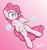 Size: 2700x2900 | Tagged: safe, artist:sheandog, part of a set, pinkie pie, earth pony, pony, belly button, bubble, solo