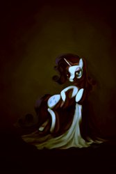 Size: 1080x1620 | Tagged: safe, artist:assasinmonkey, rarity, pony, unicorn, chiaroscuro, digital painting, painting, solo