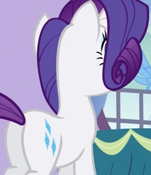 Size: 533x618 | Tagged: safe, screencap, rarity, pony, unicorn, spike at your service, cropped, female, mare, plot