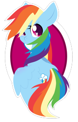 Size: 978x1532 | Tagged: safe, artist:o0scarlett0o, derpibooru import, rainbow dash, pegasus, pony, female, mare, simple background, solo