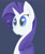 Size: 2448x2882 | Tagged: safe, artist:theotherdash, rarity, pony, unicorn, bust, portrait, solo