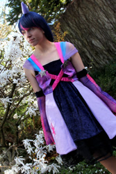 Size: 730x1095 | Tagged: safe, artist:chiomehata, derpibooru import, twilight sparkle, human, cosplay, irl, irl human, photo, solo