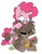 Size: 1024x1306 | Tagged: safe, artist:jay fosgitt, pinkie pie, oc, earth pony, pony, bodie troll, female, mare, pink coat, pink mane