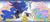 Size: 1024x456 | Tagged: safe, artist:raspberry-wings, princess celestia, princess luna, alicorn, pony, rearing, spread wings, stained glass, watermark