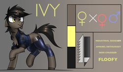 Size: 4573x2673 | Tagged: safe, artist:fenixdust, oc, oc only, oc:ivy, pony, unicorn, clothes, female, hockless socks, hoofless socks, mare, reference sheet, socks, solo, stockings, thigh highs