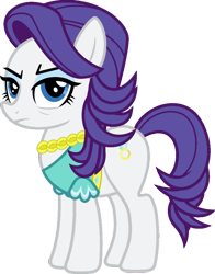 Size: 791x1009 | Tagged: safe, artist:blah23z, rarity, spoiled rich, pony, unicorn, recolor, solo