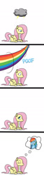 Size: 650x2600 | Tagged: safe, artist:sonikku001, derpibooru import, fluttershy, rainbow dash, pegasus, pony, comic