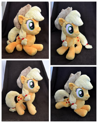 Size: 1000x1250 | Tagged: safe, artist:pulsefirepony, applejack, irl, photo, plushie