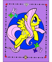 Size: 800x944 | Tagged: safe, fluttershy, pegasus, pony, female, mare, pink mane, solo, yellow coat