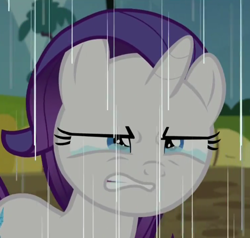 Size: 500x475 | Tagged: safe, screencap, rarity, pony, unicorn, the cart before the ponies, angry, crying, disgusted, filly, solo