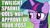 Size: 800x450 | Tagged: safe, derpibooru import, twilight sparkle, twilight sparkle (alicorn), alicorn, pony, rainbow falls, caption, female, frown, image macro, mare, reaction image, solo