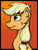 Size: 600x798 | Tagged: safe, artist:odibon, applejack, earth pony, pony, female, mare, profile, solo