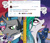 Size: 736x636 | Tagged: safe, idw, king sombra, princess celestia, alicorn, pony, unicorn, spoiler:comic, comic drama, good king sombra, harsher in hindsight, lauren faust, mirror universe, word of faust