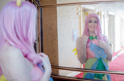 Size: 900x588 | Tagged: safe, artist:koi-ishly, fluttershy, human, cosplay, irl, irl human, photo