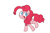 Size: 1280x853 | Tagged: safe, artist:gmrqor, pinkie pie, earth pony, pony, female, mare, simple background, solo, white background