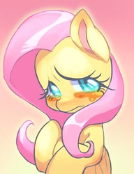 Size: 500x650 | Tagged: safe, artist:jirousan, part of a set, fluttershy, pegasus, pony, crying, female, mare, solo