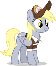 Size: 5000x5878 | Tagged: safe, artist:luckreza8, derpy hooves, pony, the point of no return, .svg available, simple background, transparent background, vector