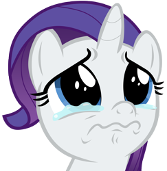 Size: 7000x7200 | Tagged: safe, artist:tardifice, rarity, pony, unicorn, the cart before the ponies, absurd resolution, crying, filly rarity, sad, simple background, solo, transparent background, vector