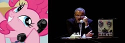 Size: 1107x382 | Tagged: safe, pinkie pie, human, daniel rabinovich, exploitable meme, les luthiers, meme, obligatory pony, phone meme