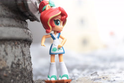 Size: 6000x4000 | Tagged: safe, artist:artofmagicpoland, sunset shimmer, equestria girls, doll, equestria girls minis, eqventures of the minis, solo, sunset sushi, toy