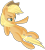 Size: 1268x1421 | Tagged: safe, artist:january3rd, applejack, earth pony, pony, belly button, on back, simple background, solo, transparent background