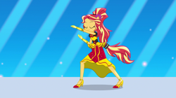 Size: 1280x718 | Tagged: safe, screencap, sunset shimmer, dance magic, equestria girls, spoiler:eqg specials, dance magic (song), dancing, solo