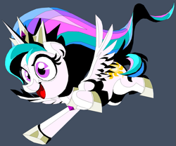 Size: 583x485 | Tagged: safe, artist:terry, princess celestia, alicorn, pony, filly, simple background, solo