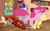 Size: 880x540 | Tagged: safe, derpibooru import, screencap, fluttershy, pinkie pie, spike, twilight sparkle, twilight sparkle (alicorn), alicorn, dragon, earth pony, pegasus, pony, three's a crowd, door, female, mare, spikeabuse, tackle