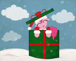 Size: 4855x3929 | Tagged: safe, artist:spiritofthwwolf, pinkie pie, earth pony, pony, female, mare, pink coat, pink mane, simple background, solo