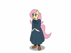 Size: 1024x768 | Tagged: safe, artist:matureviewersonly, fluttershy, anthro, asia argento, cosplay, highschool dxd, solo