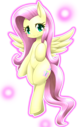 Size: 448x700 | Tagged: safe, artist:hashioaryut, fluttershy, pegasus, pony, belly button, female, mare, solo