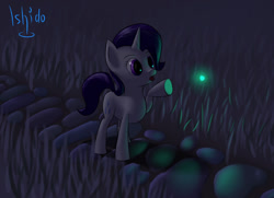 Size: 1245x900 | Tagged: safe, artist:icefairy64, rarity, pony, unicorn, female, horn, mare, solo, white coat