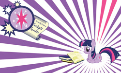 Size: 2000x1200 | Tagged: safe, artist:evilarticfox, derpibooru import, twilight sparkle, book, reading, solo, wallpaper