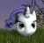 Size: 358x352 | Tagged: safe, rarity, pony, unicorn, 3d, grass, solo, source filmmaker, wat