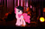 Size: 3008x2000 | Tagged: safe, artist:szinthom, pinkie pie, earth pony, pony, bedroom eyes, hat, jazz, m'lady, music, solo, stage, thumbnail, trilby, youtube