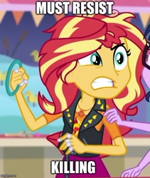 Size: 500x593 | Tagged: safe, edit, edited screencap, screencap, sci-twi, sunset shimmer, twilight sparkle, better together, equestria girls, rollercoaster of friendship, meme, messy hair