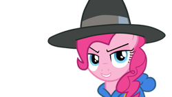 Size: 1024x576 | Tagged: safe, artist:rad-girl, pinkie pie, earth pony, pony, testing testing 1-2-3, mc pinkie, rapper pie, simple background, solo, transparent background, vector