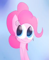 Size: 423x517 | Tagged: safe, artist:mr-degration, pinkie pie, earth pony, pony, crossed arms, cute, eyes, happy, smiling, solo