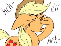 Size: 2048x1536 | Tagged: artist needed, safe, applejack, earth pony, pony, nose wrinkle, nostril flare, nostrils, pre sneeze, sneezing, sneezing fetish, solo