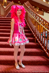 Size: 3684x5520 | Tagged: safe, pinkie pie, human, cosplay, irl, irl human, photo