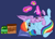 Size: 1960x1393 | Tagged: safe, artist:saphi-boo, derpibooru import, rainbow dash, twilight sparkle, twilight sparkle (alicorn), alicorn, pegasus, pony, :t, angry, cravings, cute, descriptive noise, female, floppy ears, fluffy, food, grumpy, ice cream, jar, lesbian, magic, mare, pickle, pickle jar, pillow, pregnant, shipping, tsunderainbow, twidash