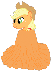 Size: 2695x3755 | Tagged: safe, artist:archive-alicorn, applejack, earth pony, pony, beach, buried, buried alive, sand