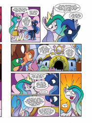 Size: 720x960 | Tagged: safe, artist:jay fosgitt, idw, princess celestia, princess luna, alicorn, pony, spoiler:comic, spoiler:comicff28, comic, official comic, preview, royal sisters, this will not end well