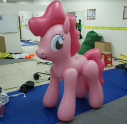 Size: 994x965 | Tagged: safe, pinkie pie, bootleg, hongyi, inflatable, inflatable toy, irl, photo, pool toy, solo