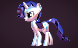 Size: 3840x2400 | Tagged: safe, artist:creatorofpony, artist:lavik1988, rarity, pony, unicorn, 3d, solo