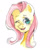 Size: 676x676 | Tagged: safe, artist:my-magic-dream, fluttershy, pegasus, pony, smiling, solo, wink